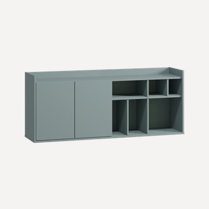 Тумба Воямполь 150x64 Серо-зеленый