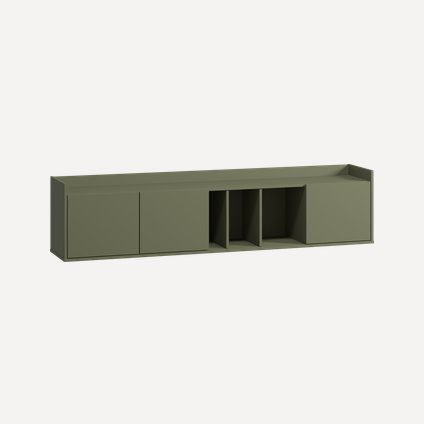 ТВ-тумба подвесная Воямполь 190x44 Оливковый