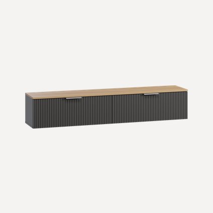 ТВ-тумба подвесная Енссон 160x30 Графитовый