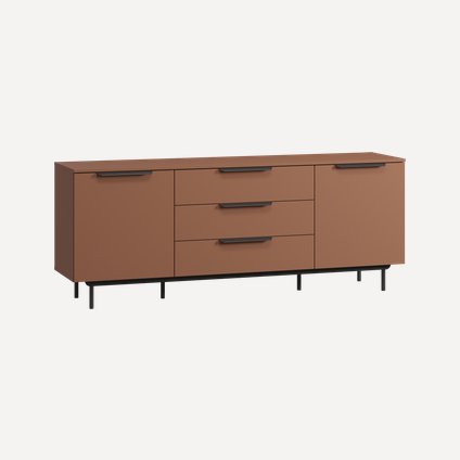 Тумба Квелен 190x74 Терракотовый