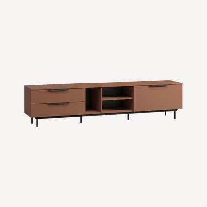 ТВ-тумба Квелен 234x55 Терракотовый