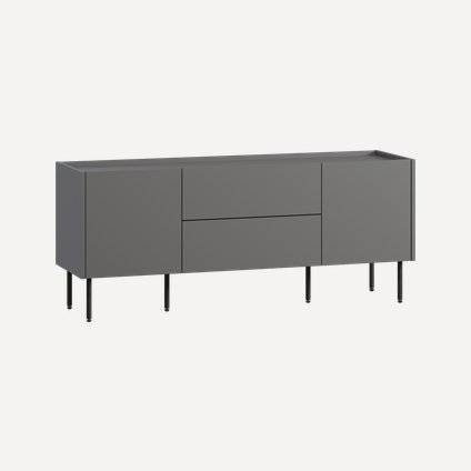 ТВ-тумба Дигарс 143x60 Графитовый