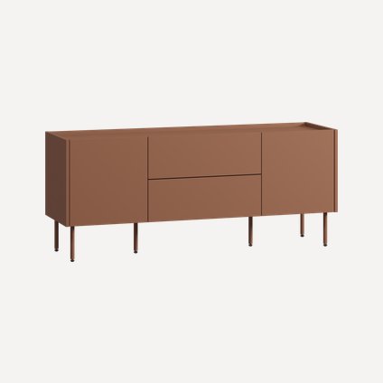 ТВ-тумба Дигарс 143x60 Терракотовый