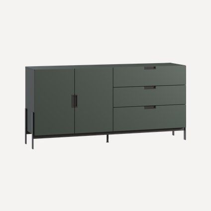 Тумба Лигес 183x87 Темно-зеленый