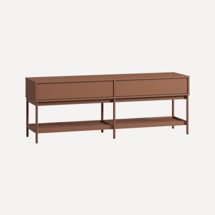 ТВ-тумба Изи 158x53 Терракотовый