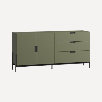 Тумба Лигес 183x87 Оливковый