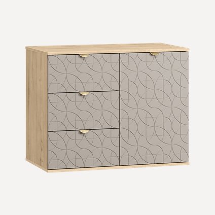 Тумба Монблан 93x76 Ритм Латте/Дуб Ирландский