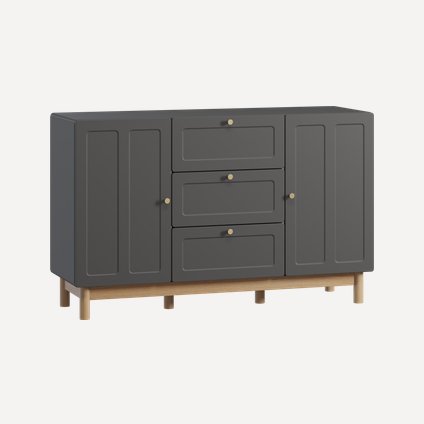Тумба Виклу 145x90 Графитовый