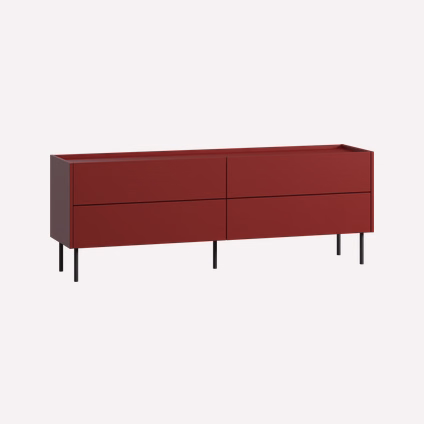 ТВ-тумба Дигарс 163x60 Бургундский
