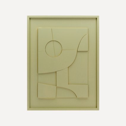 Картина Рельеф Оливковый 60x80