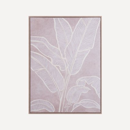 Картина Экзотик Пальма Бежевый 60x80