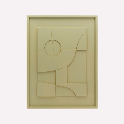 Картина Рельеф Оливковый 60x80