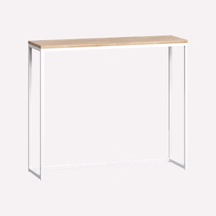 Консоль Бентон-1 100x30 Светло-Древесный/Белый