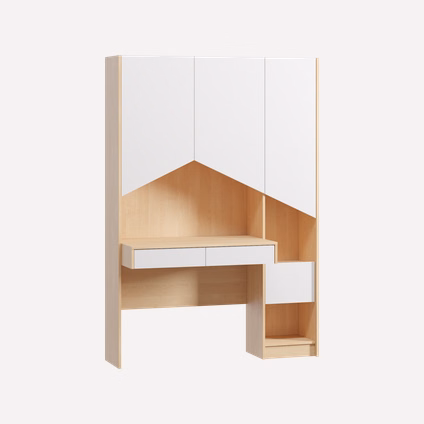 Жұмыс үстелі Penni - 2 Plywood White