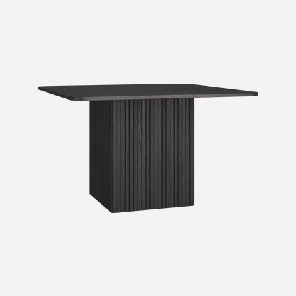Кухонный стол Хилл 120x120 Древесный черный