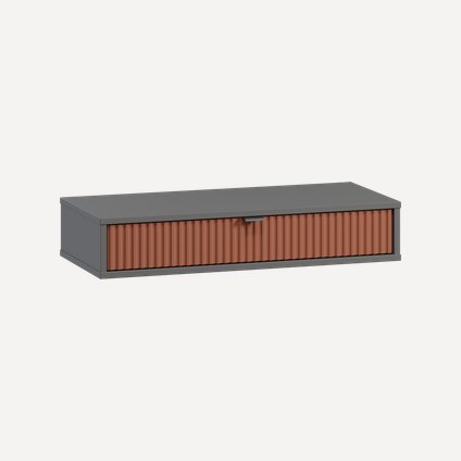 Консоль Трейвис 80x35 Терракотовый