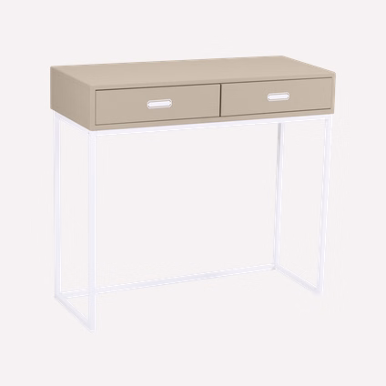 Консоль Кайли 90x35 Бежевый/Белый
