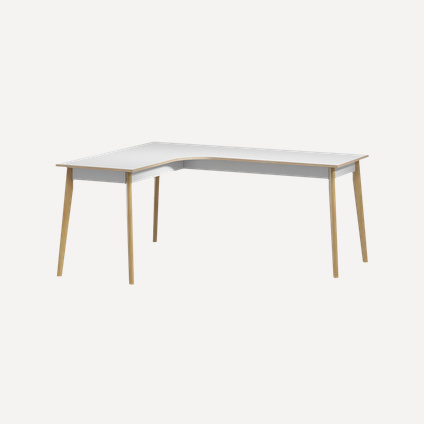 Стол Нордик 150x120 Белый/Натуральный