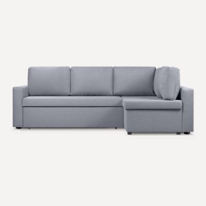 Диван угловой Милбург Textile Silver