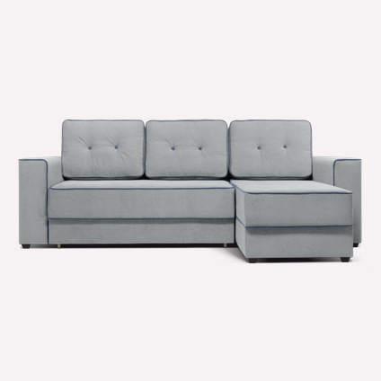 Диван угловой Менли Velvet Grey
