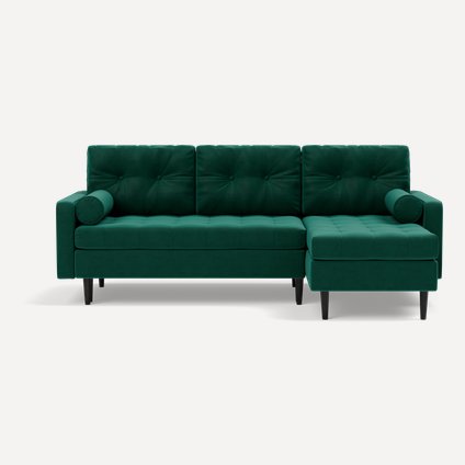 Диван угловой Ситено Barhat Emerald