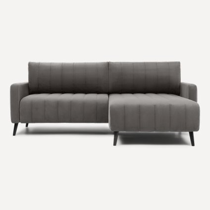 Диван угловой Маркфул Velvet Grey