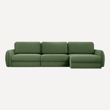 Диван угловой Биани-2 Velvet Olive