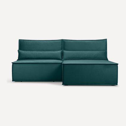 Диван угловой Стаус Velvet Emerald