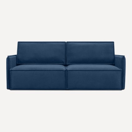 Диван прямой Ольен Velvet Navy Blue