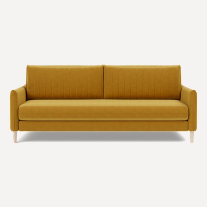 Диван прямой Сваут Velvet Mustard