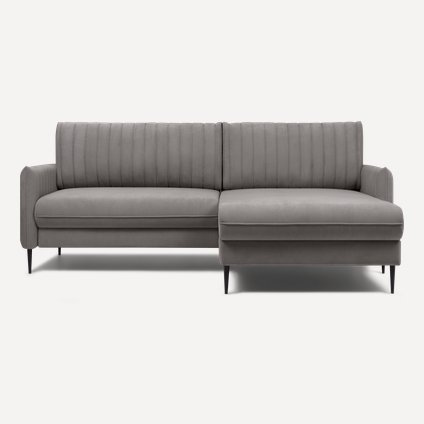 Диван угловой Сваут Velvet Grey