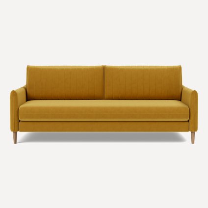 Диван прямой Сваут Velvet Mustard