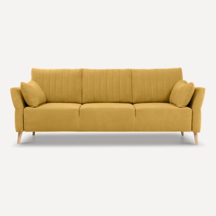 Диван прямой Орнен Velvet Mustard