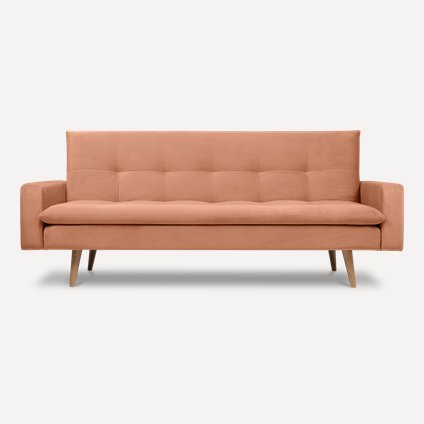 Диван прямой Динен Velvet Coral