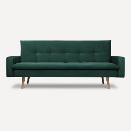 Диван прямой Динен Velvet Emerald