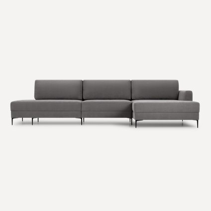 Бұрыштық Диван Edvin - 2 Velvet Grey