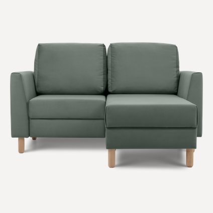 Диван угловой Ройн Мини Velvet Olive