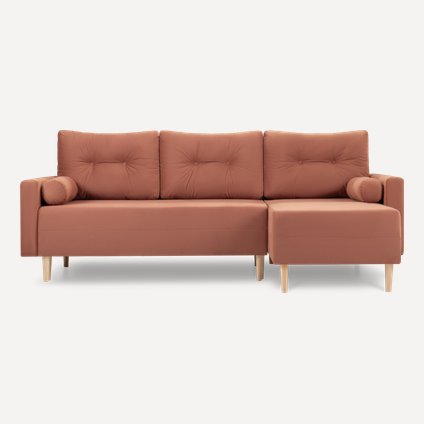 Бұрыштық Диван Numo Velvet Terra