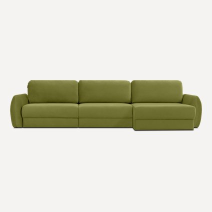 Диван угловой Биани-2 Barhat Olive