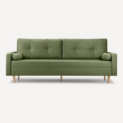 Диван прямой Нумо Velvet Olive