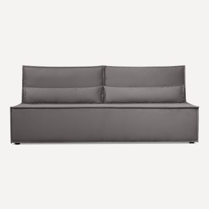 Диван түзу Staus Velvet Grey