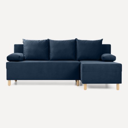 Диван угловой Амрано Velvet Blue