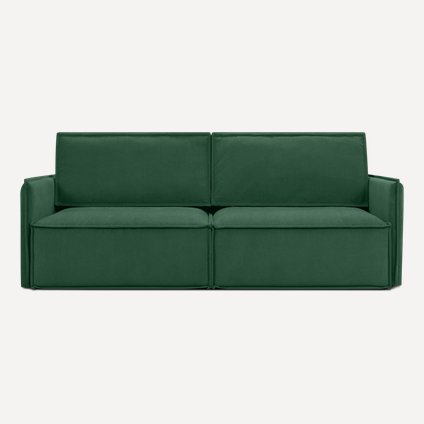Диван прямой Ольен Velvet Emerald