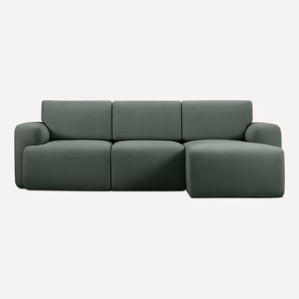 Бұрыштық Диван Bonent Velvet Olive