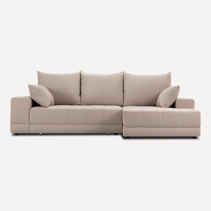 Диван угловой Дарол Velvet Beige