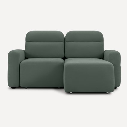 Диван угловой Вильен мини Velvet Olive