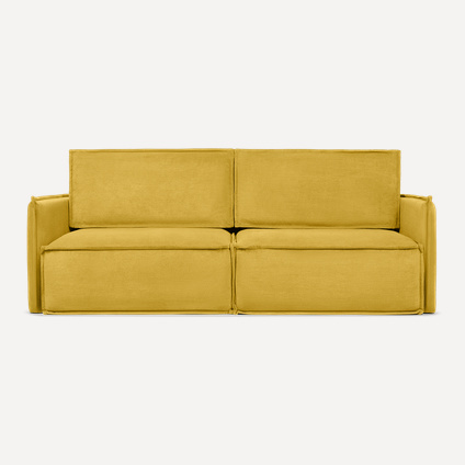 Диван прямой Ольен Happy Yellow