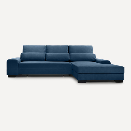 Диван угловой Торин Navy Blue