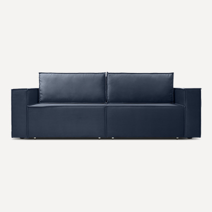 Диван прямой Лофт Gene Navy Blue