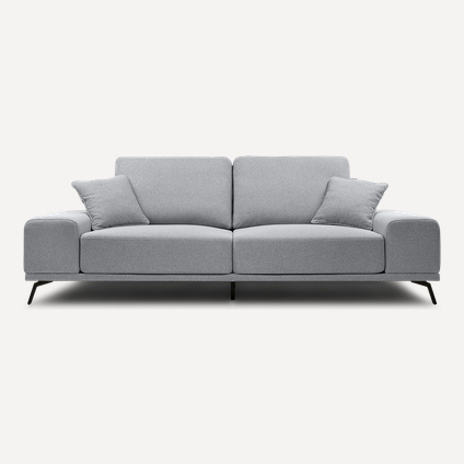 Диван прямой Рон Textile Grey